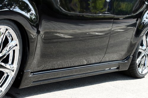 M'z SPEED サイドステップ スーパーブラック (KH3) FRP キューブ NZ12 Z12 H20.11~R1.12拍卖