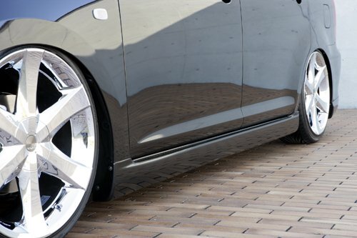 M'z SPEED サイドステップ 未塗装 FRP ウィッシュ ANE10G ANE11W ZNE10G ZNE14G H17.9~H21.3 MC後拍卖