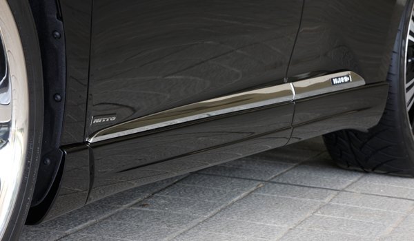 M'z SPEED サイドステップ ブラック (212) FRP レクサス RX450h GYL10W GYL15W GYL16W H21.4~H24.3 MC前拍卖