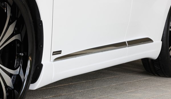 M'z SPEED サイドステップ ブラック (212) FRP レクサス RX350 GGL10W GGL15W GGL16W H21.1~H24.3 MC前拍卖