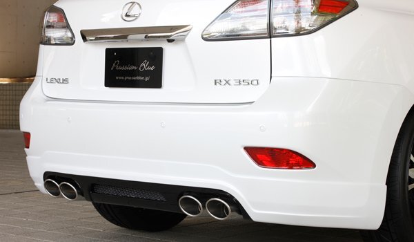 M'z SPEED リアアンダースポイラー ホワイトパールクリスタルシャイン (077) FRP レクサス RX270 AGL10W H21.1~H24.3 MC前拍卖