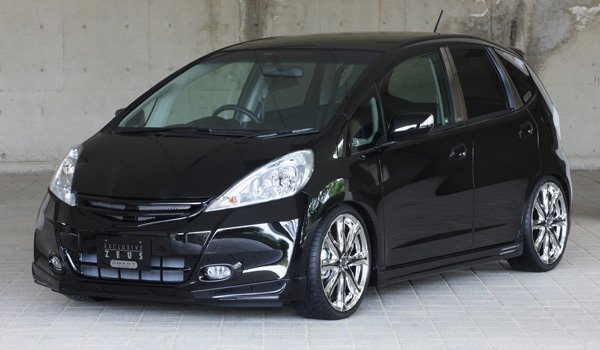 M'z SPEED 3点キット プレミアムホワイトパール (NH624P) FRP フィットハイブリッド GP1 H22.10~H25.8 MC後拍卖