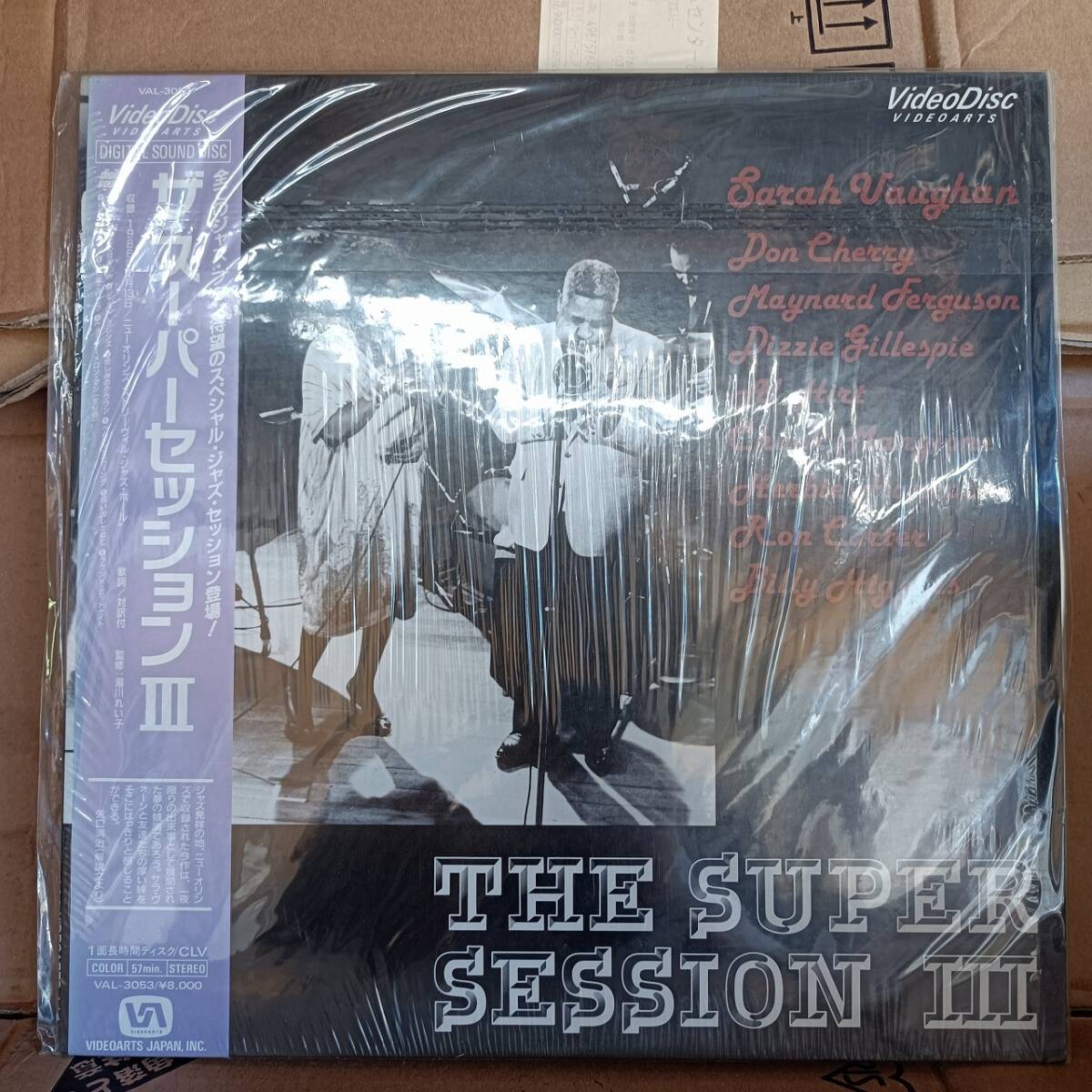 R6304 LD・レーザーディスク Sarah Vaughan The Super Session III, Watermelon Man,Take The 'A' Train, etc, 1988拍卖