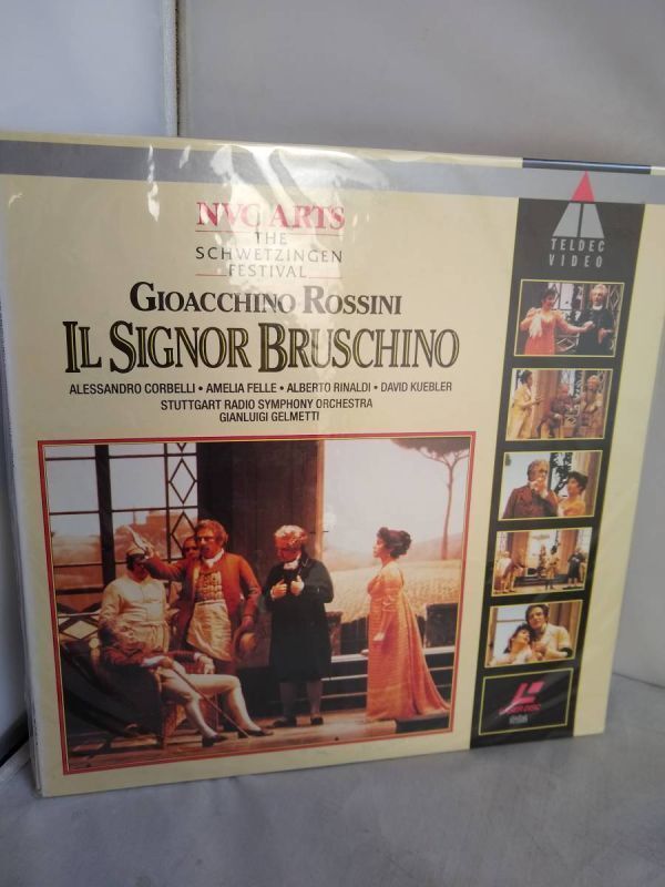 R0342 LD・レーザーディスク ロッシーニ ブルスキーノ氏拍卖