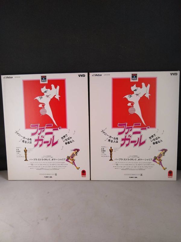 R5417 VHD・ビデオディスク ファニー・ガール バーブラ・ストライザンド オマー・シャリフ拍卖