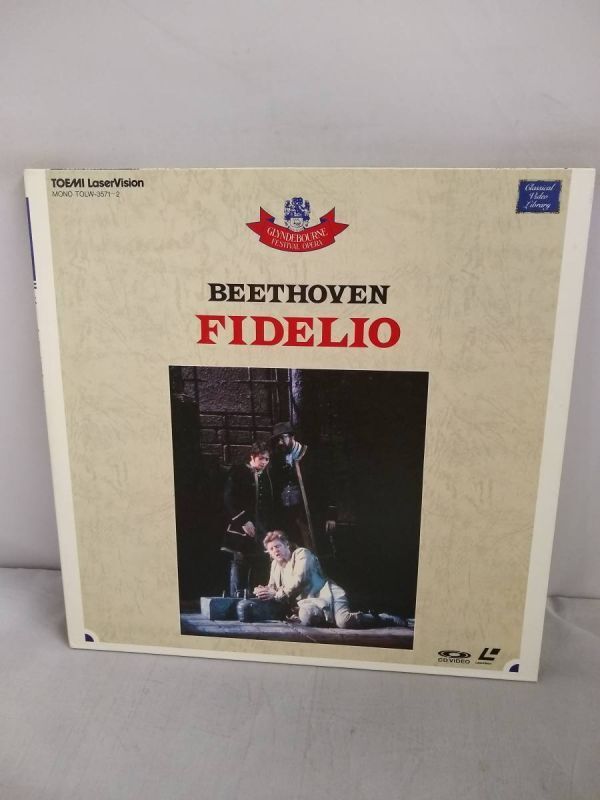 R2390 LD・レーザーディスク ベートーヴェン:歌劇『フィデリオ』全2幕 イアン・カレー ベルナルド・ハイティンク ロンドンフィル拍卖