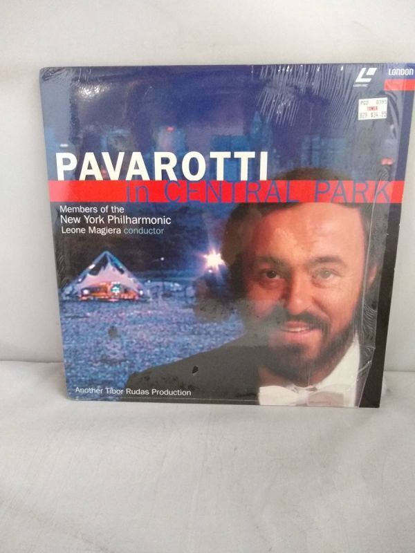 R2445【LD・レーザーディスク パヴァロッティ・イン・セントラルパーク】拍卖