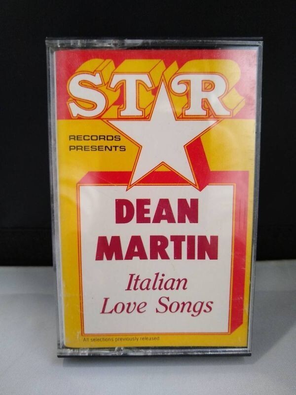 T3548 カセットテープ ディーン・マーティン Italian Love Songs Dean Martin拍卖