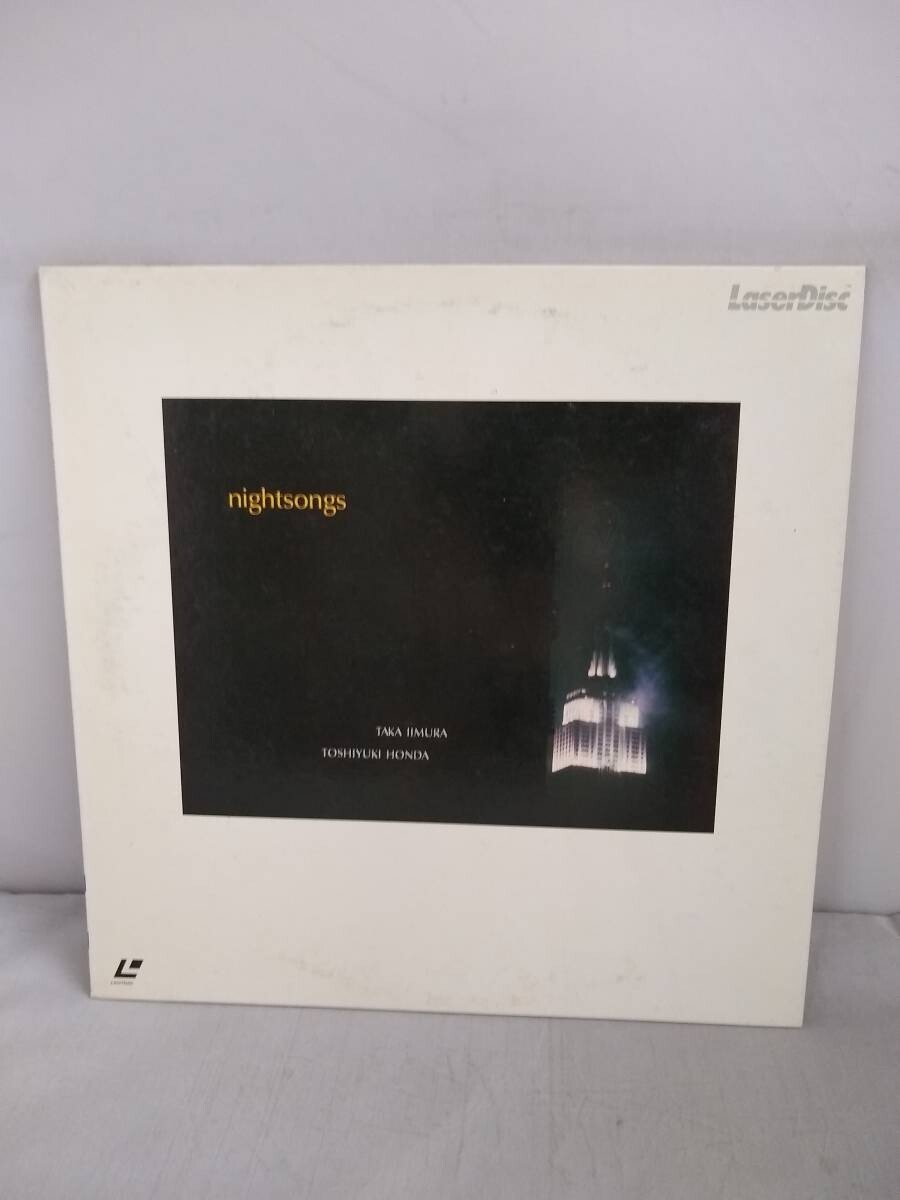 R2395 LD・レーザーディスク ナイトソングス 飯村隆彦 本多俊之拍卖