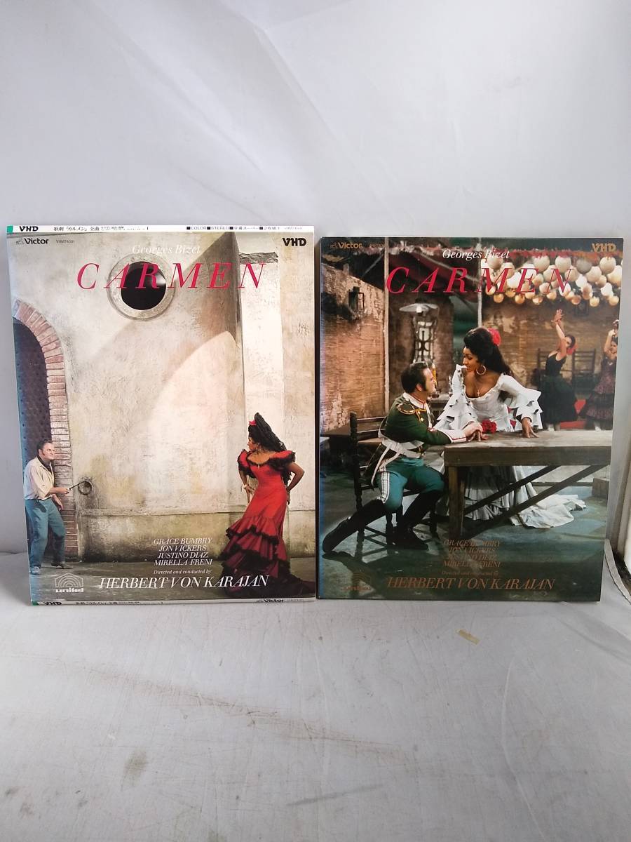 R7050 VHD・ビデオディスク カラヤン ビゼー/カルメン全曲拍卖
