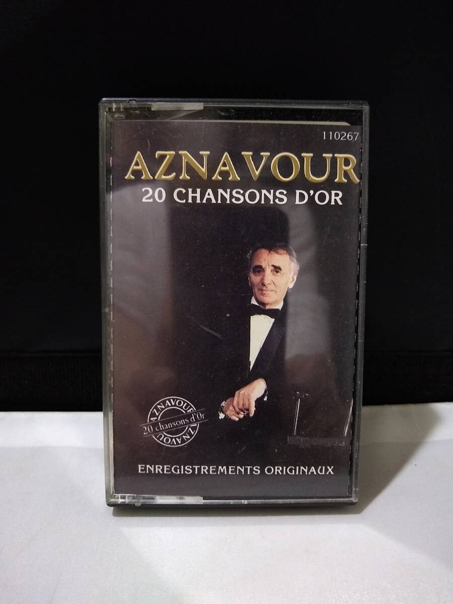 C6617 カセットテープ シャルル・アズナブール Charles Aznavour 20 Chansons D'or拍卖