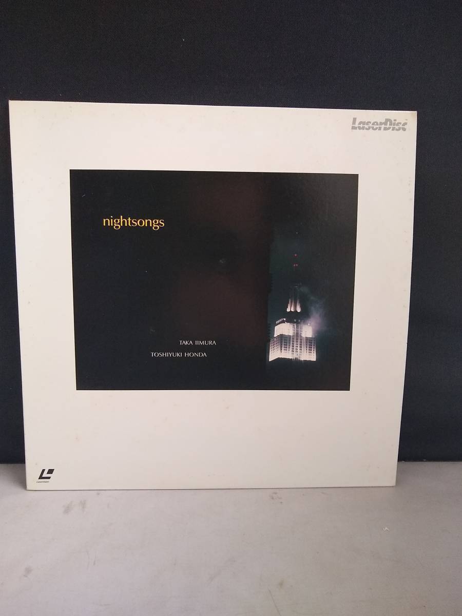 L9093 LD・レーザーディスク ナイトソングス 飯村隆彦 本多俊之拍卖