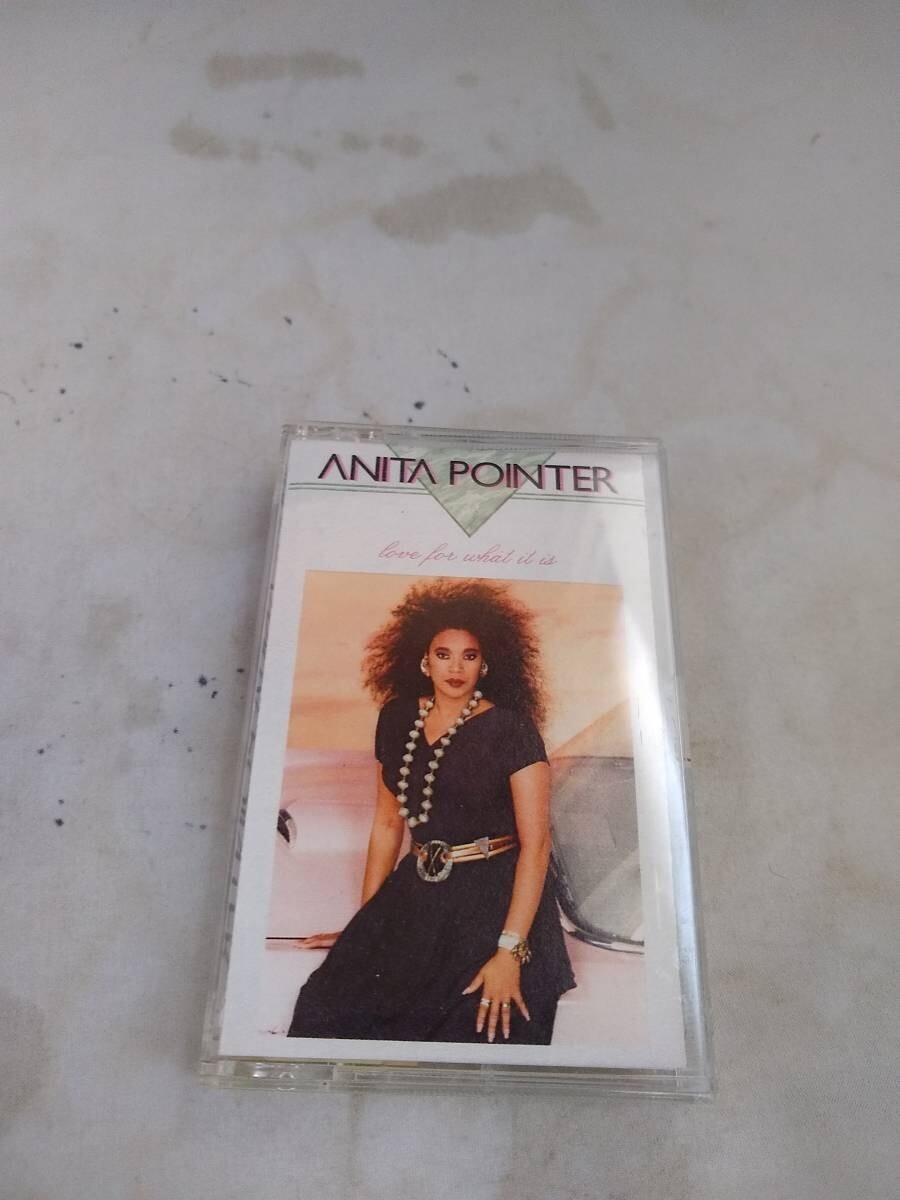C7427 カセットテープ アニタ・ポインター 愛は素顔で , Anita Pointer Love For What It Is, Synth-pop, 1987拍卖