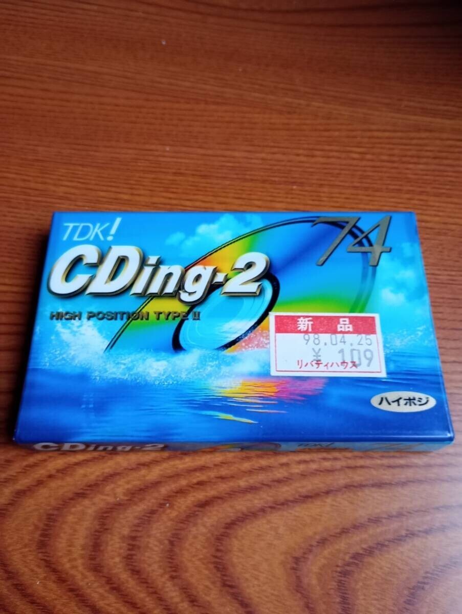 C9803 TDK カセットテープ CDing2 ハイポジ 74分 未開封拍卖