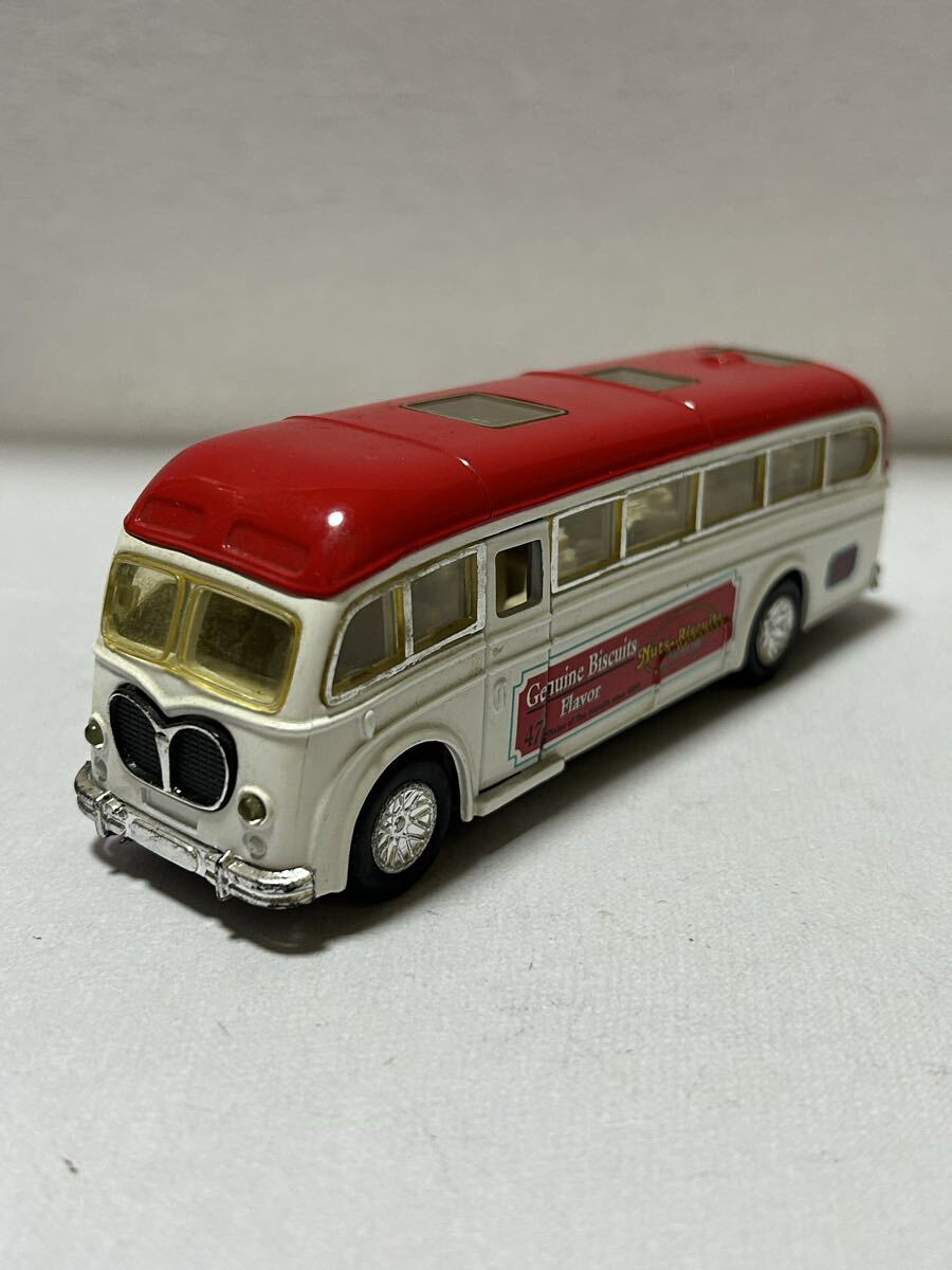 レア希少!SS/サニーサイド!Nuts−Biscuits バス!ダイキャストミニカー!当時物!拍卖
