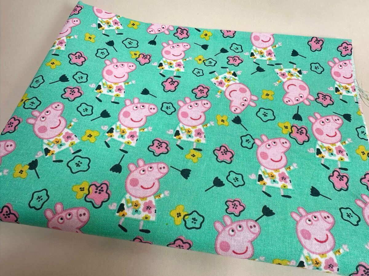 USAシーチング.綿100%生地.幅140cm×50cm.豚.硬さ少々拍卖