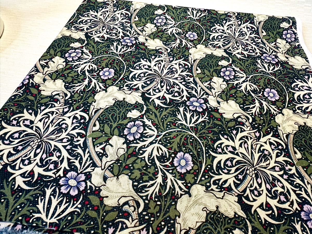 USAシーチング綿生地幅110cm×50cm.花柄11499番拍卖