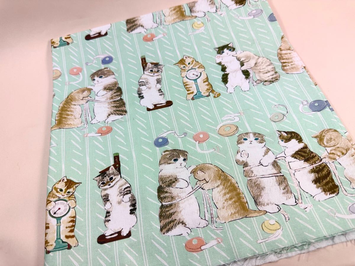 USAシーチング.綿100%生地.幅110cm×50cm.検診猫拍卖