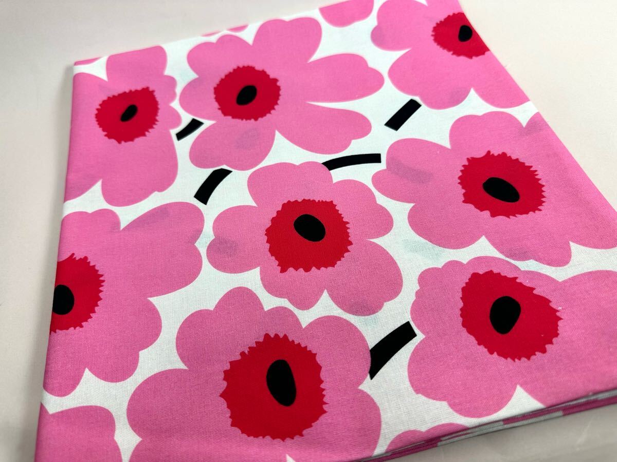 USAシーチング綿100%生地幅110cm×50cm.ピンク花.0013拍卖