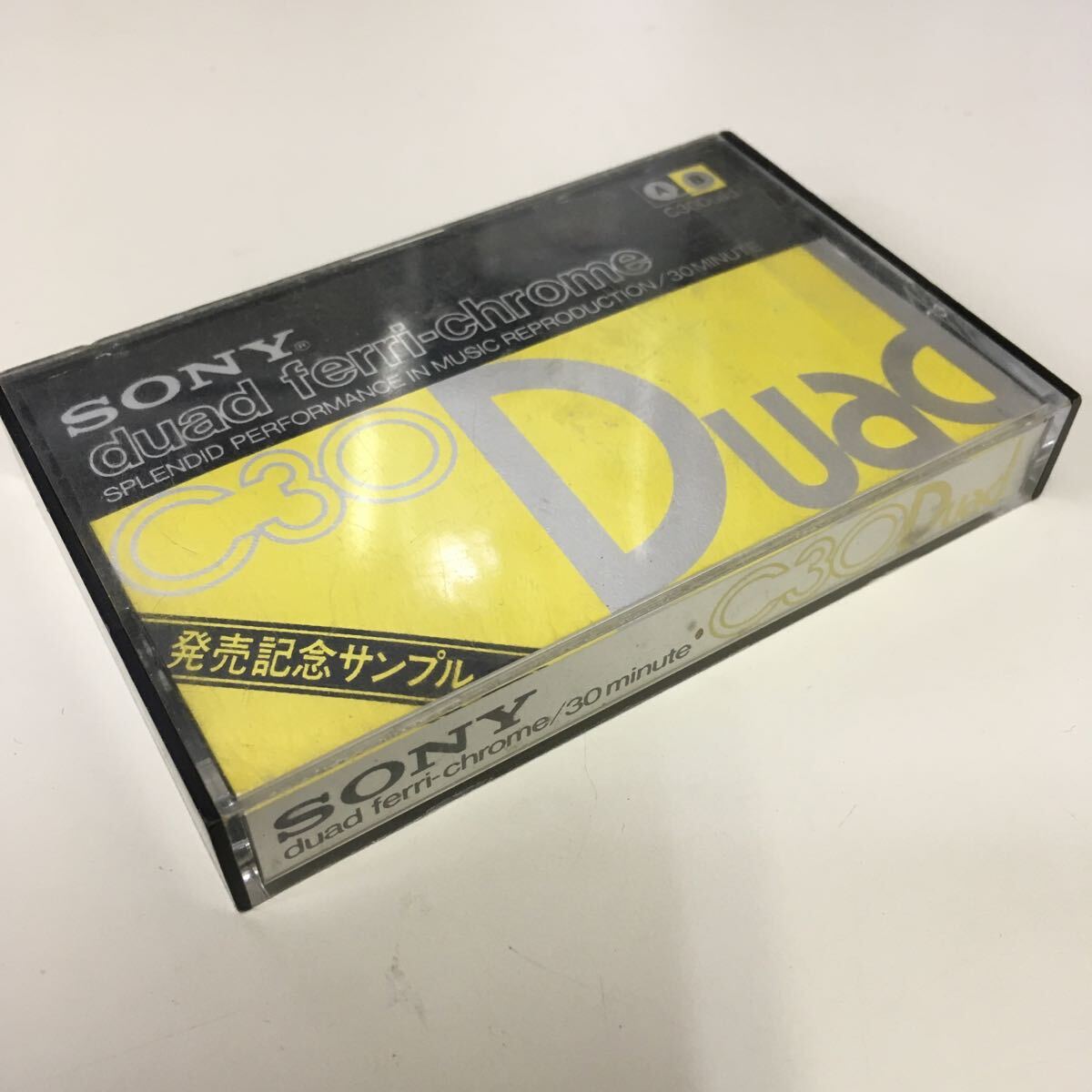 激レア 販売記念サンプル ソニー C30 duad ferri-chrome 録画済み 拍卖