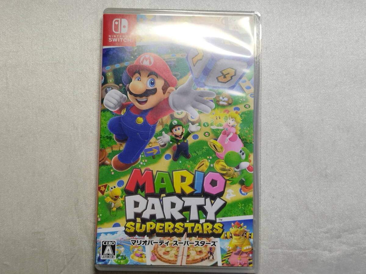 中古品/欠品有り ニンテンドースイッチ ※ソフト欠品、パッケージのみ マリオパーティ スーパースターズ拍卖