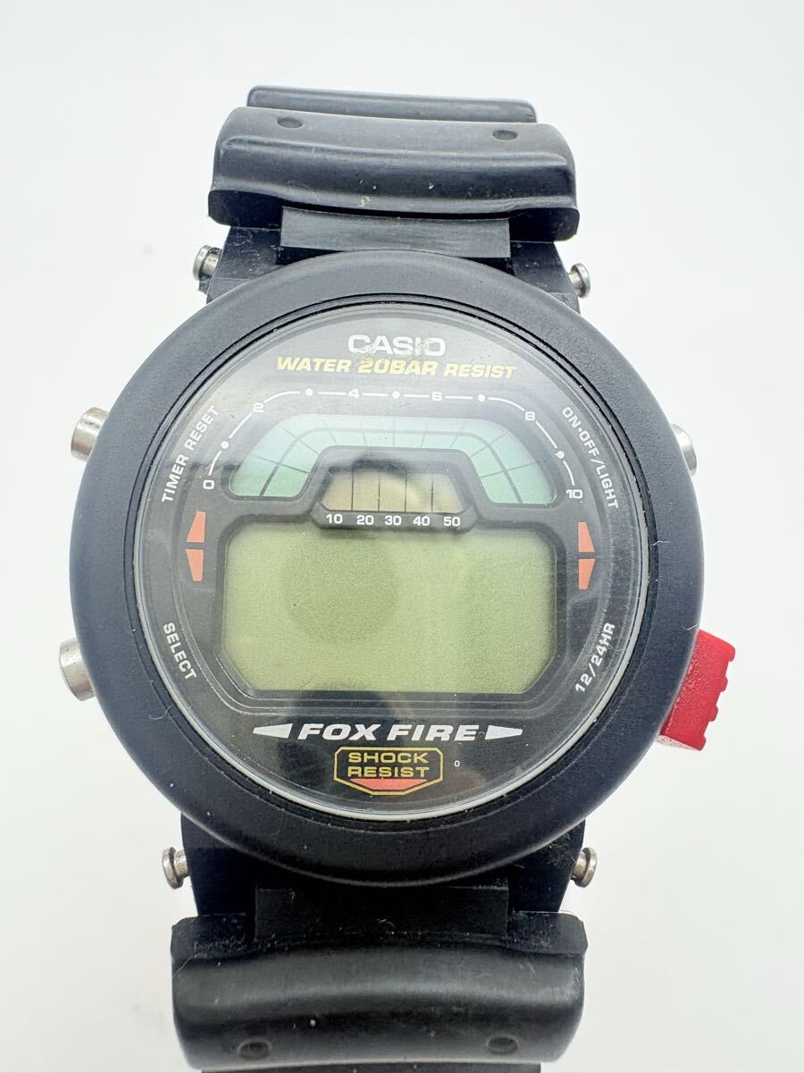 CASIO G-SHOCK DW-8700 FOX FIRE デジタル腕時計動作未確認(電池切れのためチェックしていません)拍卖
