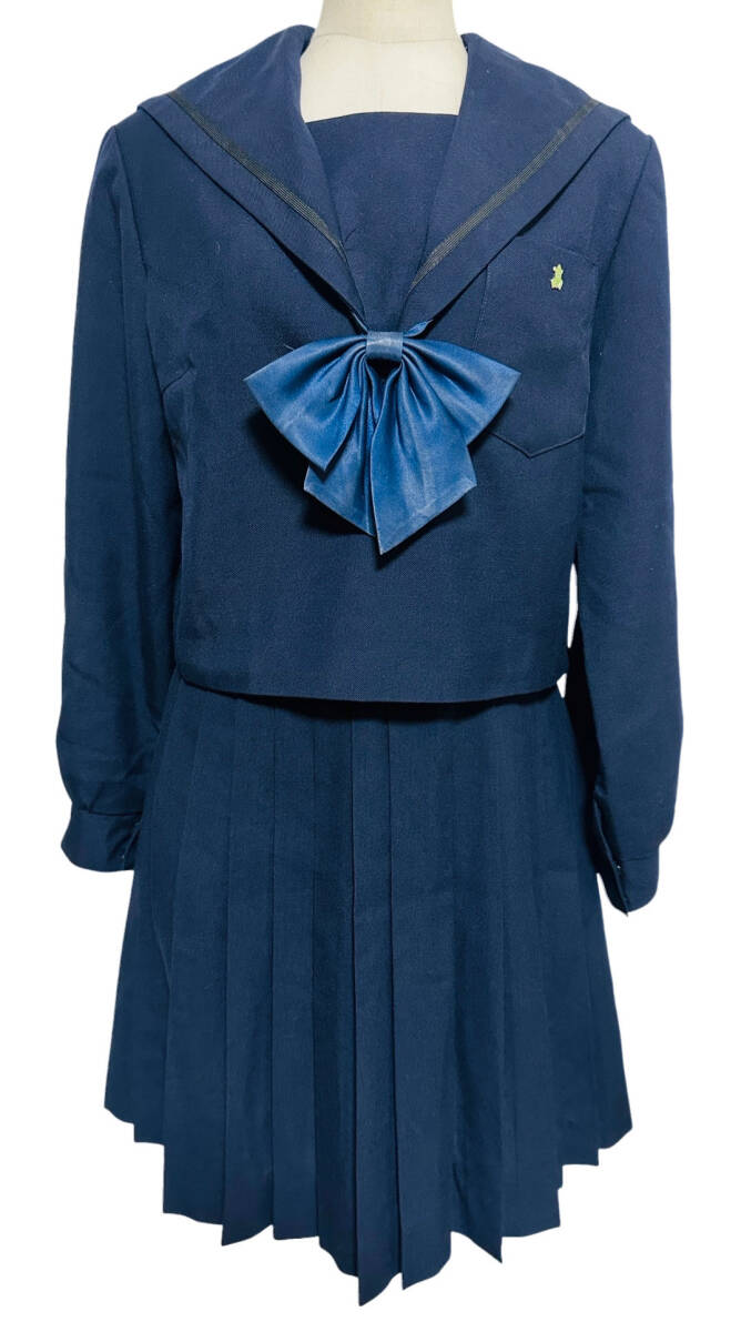 愛知県立熱田高等学校/ 制服 / 卒業生保管品/ 指定品 / セーラー / スカート / リボン /拍卖