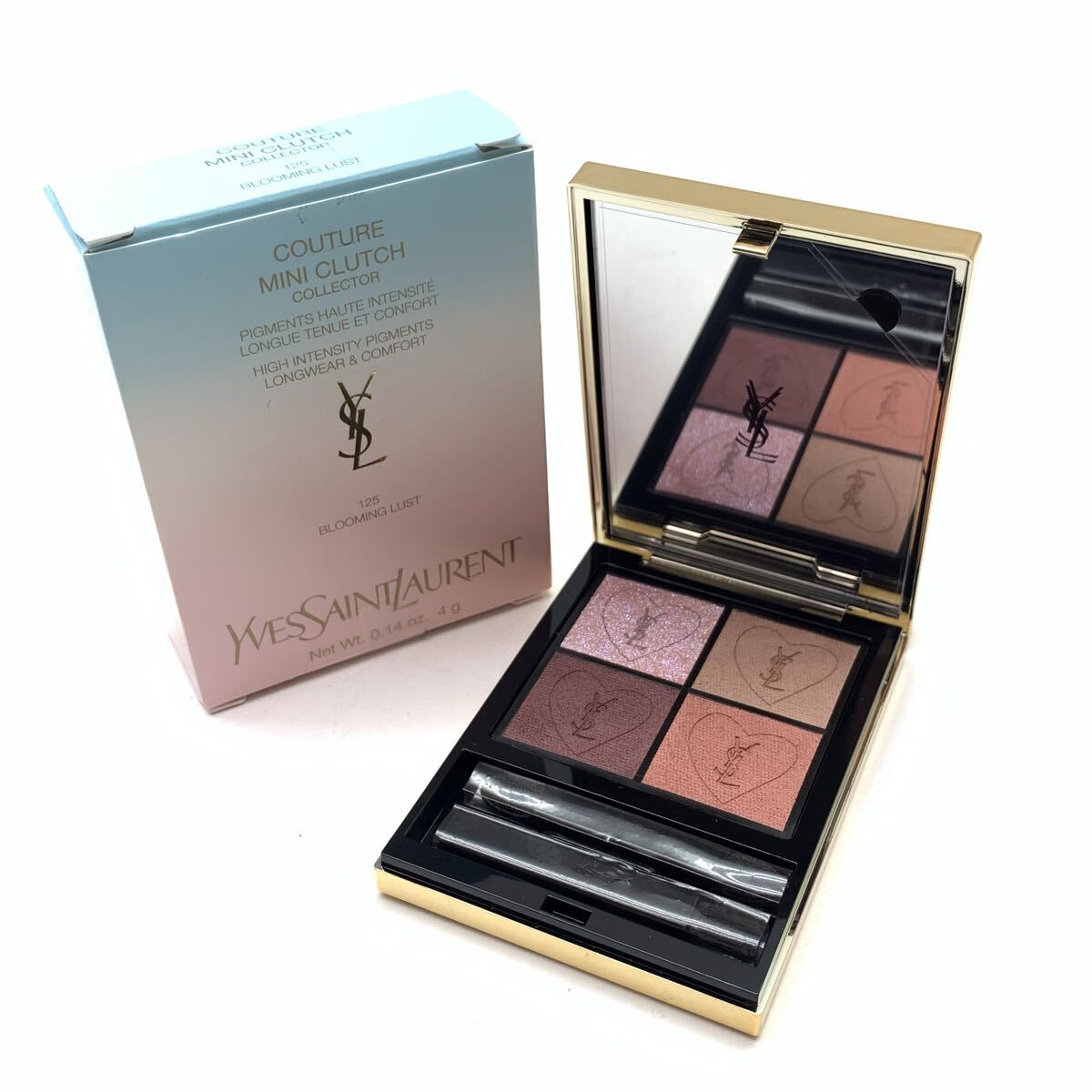 未使用 YSL イヴサンローラン クチュール ミニクラッチ 125 アイシャドウ コレクター アイシャドー 化粧品 コスメ 管理RY25004974拍卖