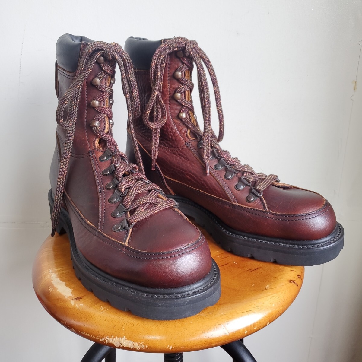 1130◆【7 2E】96年製 レッドウィング REDWING 944 ワークブーツ 25㎝位 ブラウン 茶系 シボ革 中古 USED拍卖