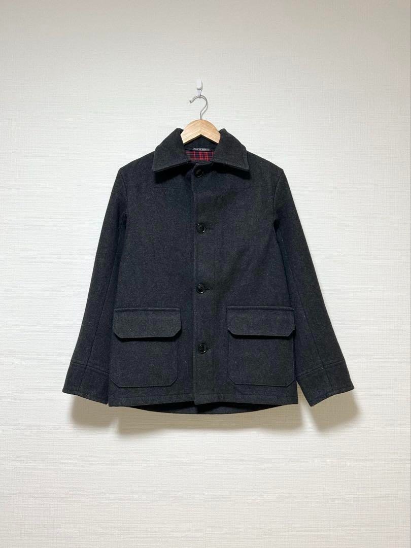 ヴィンテージ イングランド製 Day&Lloyd ウールハーフコート ships拍卖