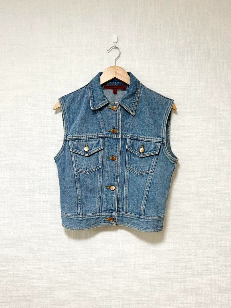 80s キャサリンハムネット KATHARINE HAMNETT デニムベスト拍卖