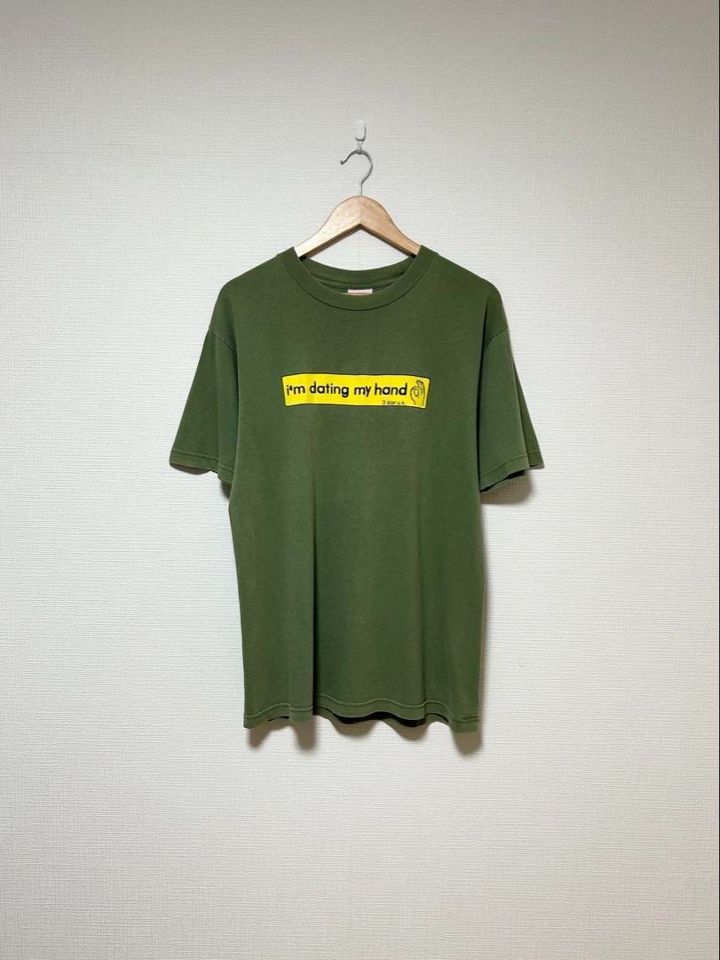 ヴィンテージ 00s usa製 3 STAR UK プリントTee y2k拍卖