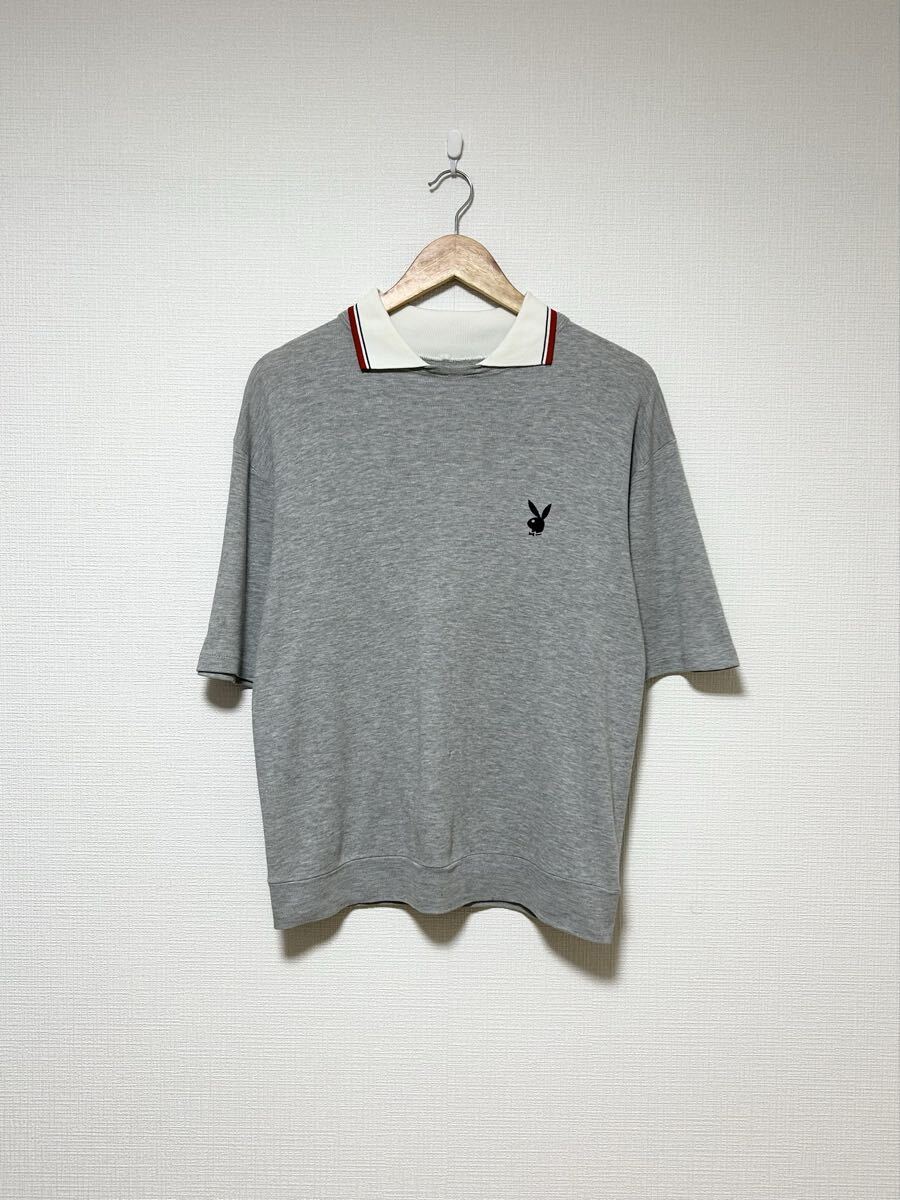ヴィンテージ 80s PLAYBOY スキッパーポロ アーカイブ 90s y2k拍卖
