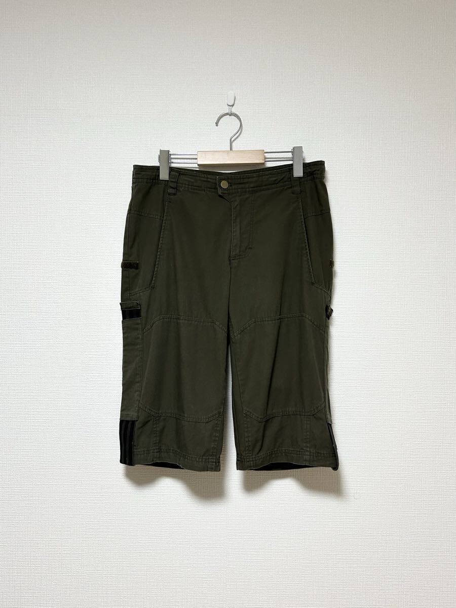 00s adidas 七分丈ワークパンツ 変形 ギミック y2k ヴィンテージ拍卖