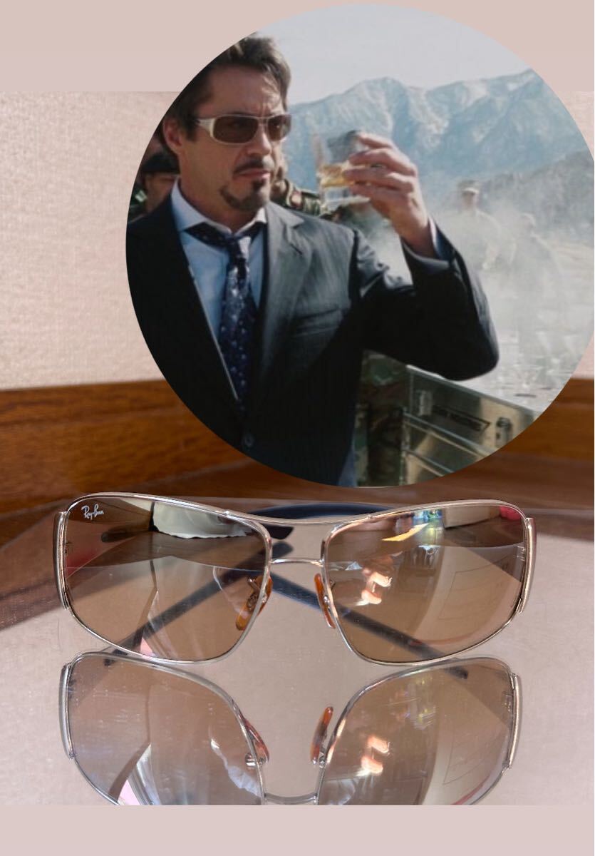 【幻のRay-Ban】「アイアンマン」ロバードダウニーjr サングラス/トニースターク拍卖