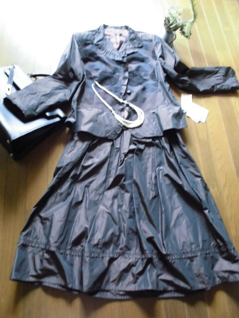 新品 表記44 Michelle Modelloミッシェルモデロ ジャケット&ボリュームスカートセットアップスーツ 結婚式 発表会 卒業式入学式等拍卖