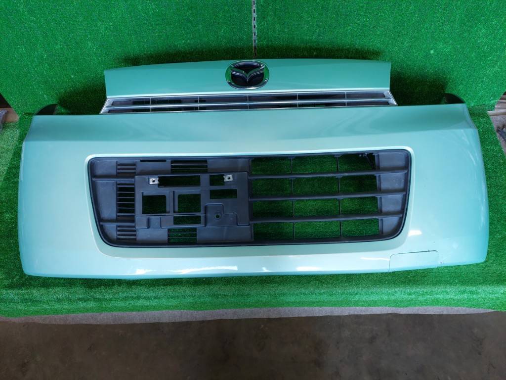 マツダフレアワゴン DBA-MM32S フロントバンパー カラーNO:ZVB 初年度登録:平成26年拍卖