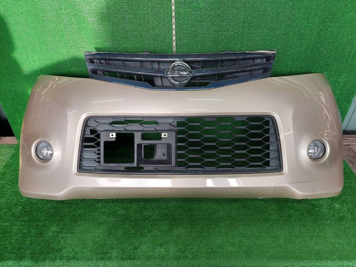 日産ルークスハイウェイスター③ DBA-ML21S フロントバンパー71711-82KCO ZDK 初年度登録:平成22年拍卖