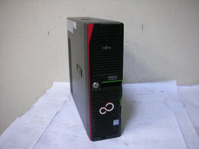Fujitsu PRIMERGY TX1320 M4(Xeon 4Core E-2224 3.4GHz/16GB/SATA 2.5インチ 1TB x 3)現状で!拍卖