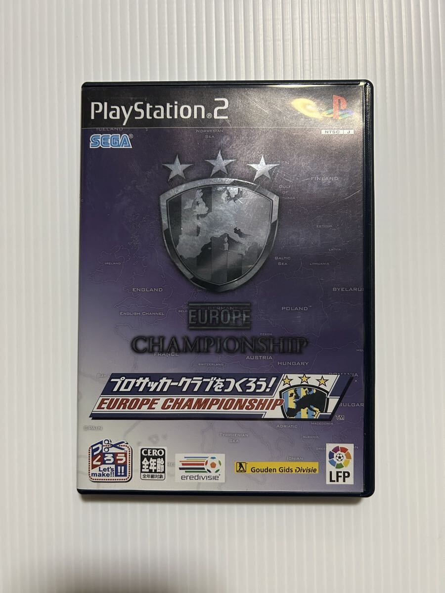 ソニー PS2 プロサッカークラブをつくろう! ヨーロッパチャンピオンシップ拍卖