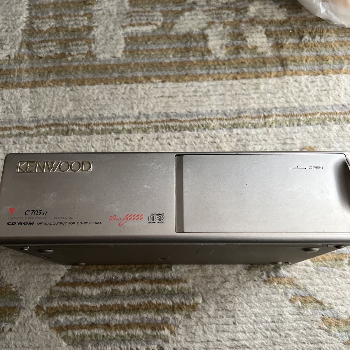 CDチェンジャー KENWOOD C705sr ジャンク拍卖