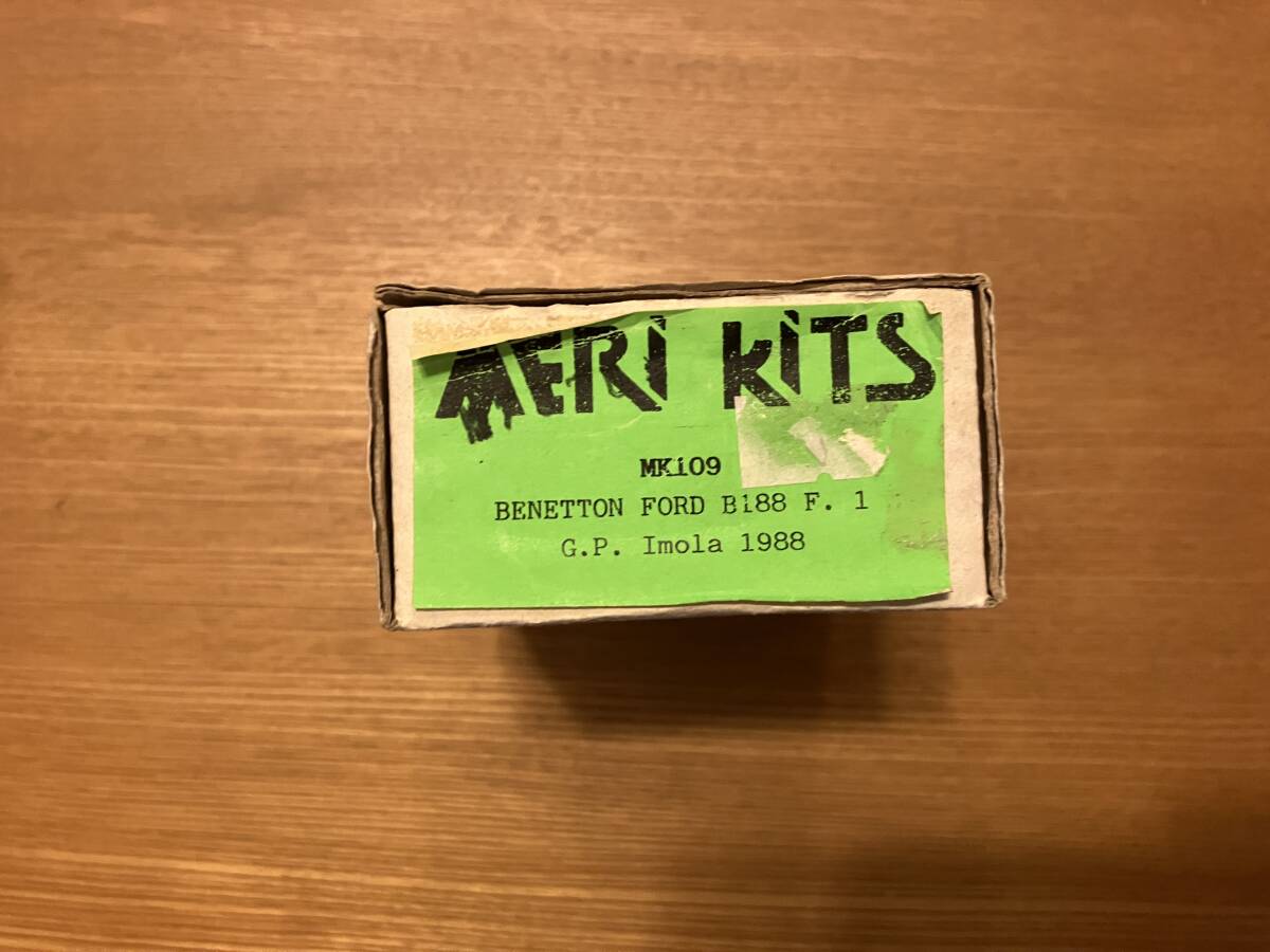 1/43キット MERI ベネトン・フォード B188 サンマリノGP 1988拍卖