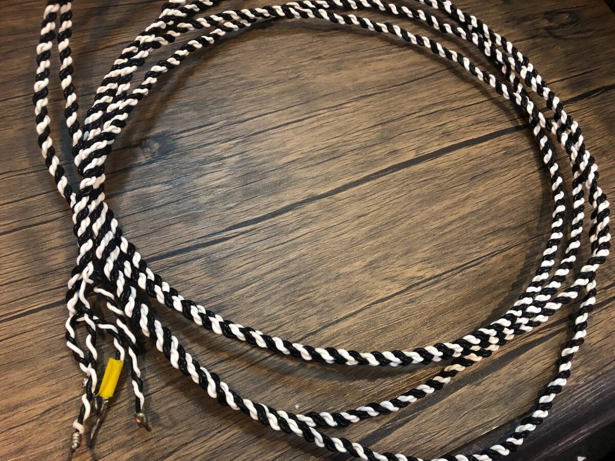 OJI Special 単線ケーブル 左右1セット スピーカーケーブル オジスペシャル 長さおよそ2.5m拍卖