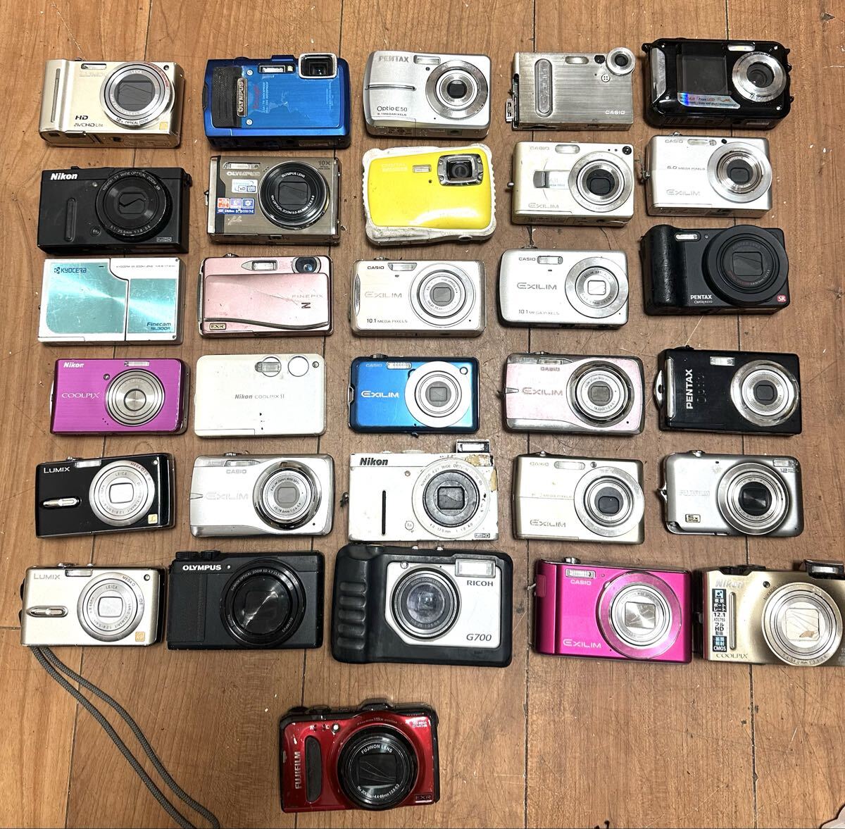 デジタルカメラ SONY CASIO Nikon OLYMPUS Panasonic FUJIFILM 30台まとめて売る拍卖