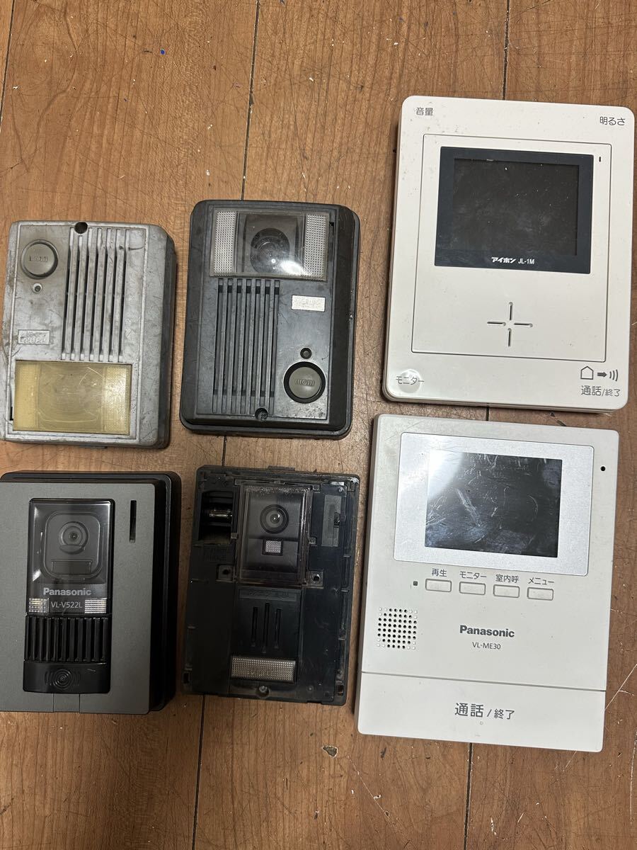 ドアホン Panasonic モニター親機 6個まとめて売る拍卖