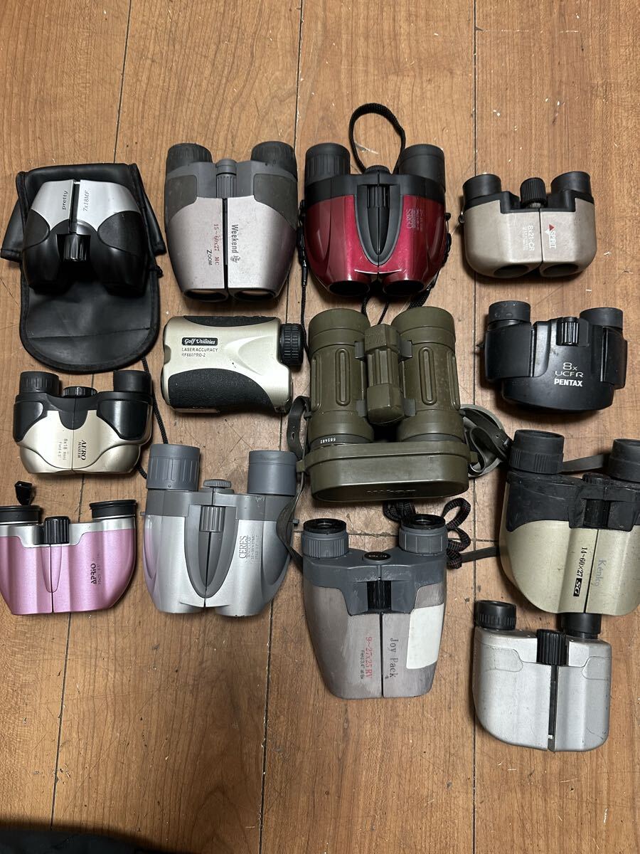 双眼鏡 Nikon Kenko PENTAX 13個まとめて売る拍卖