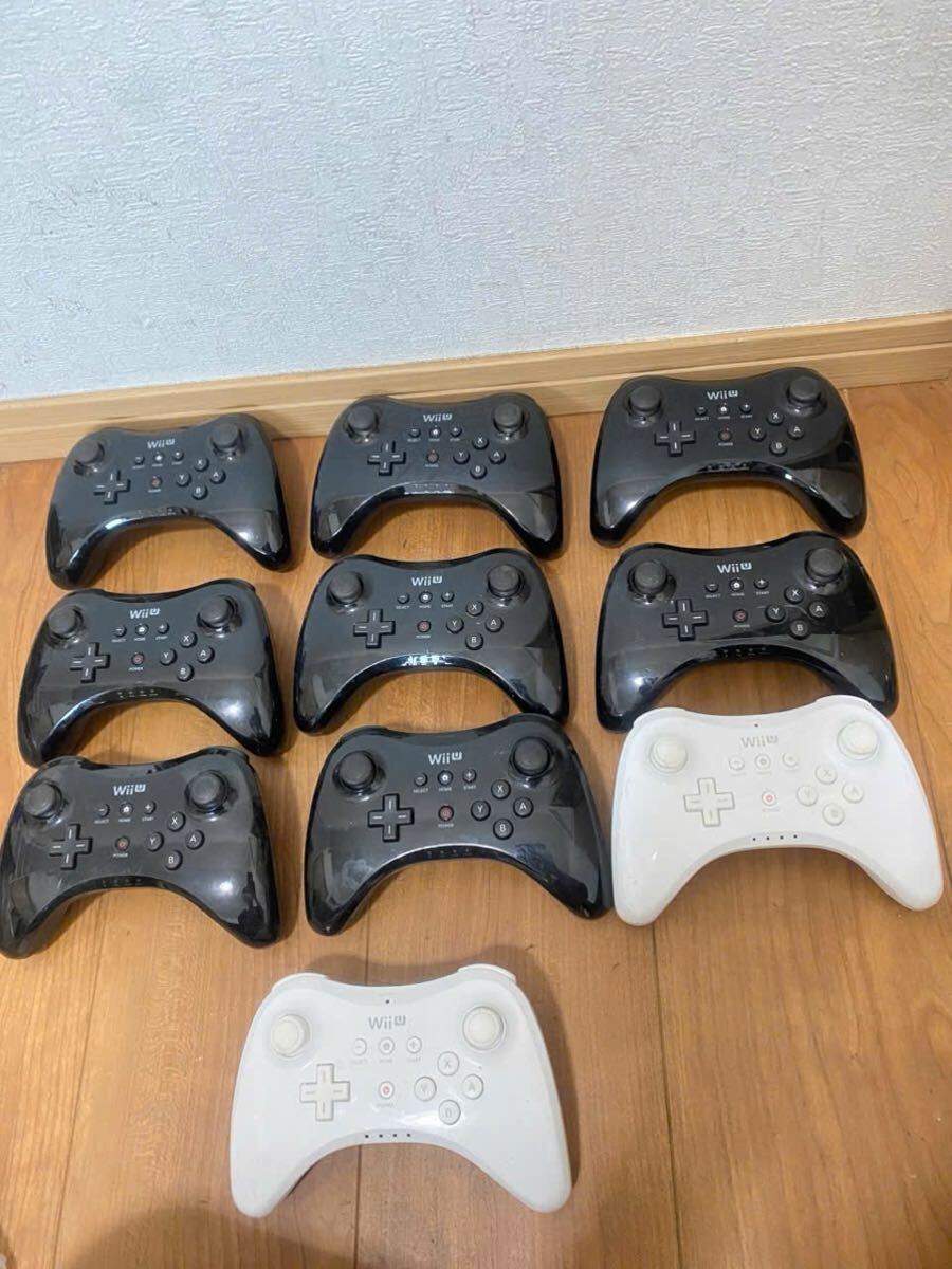 任天堂 コントローラー WiiU 10個まとめて売る拍卖