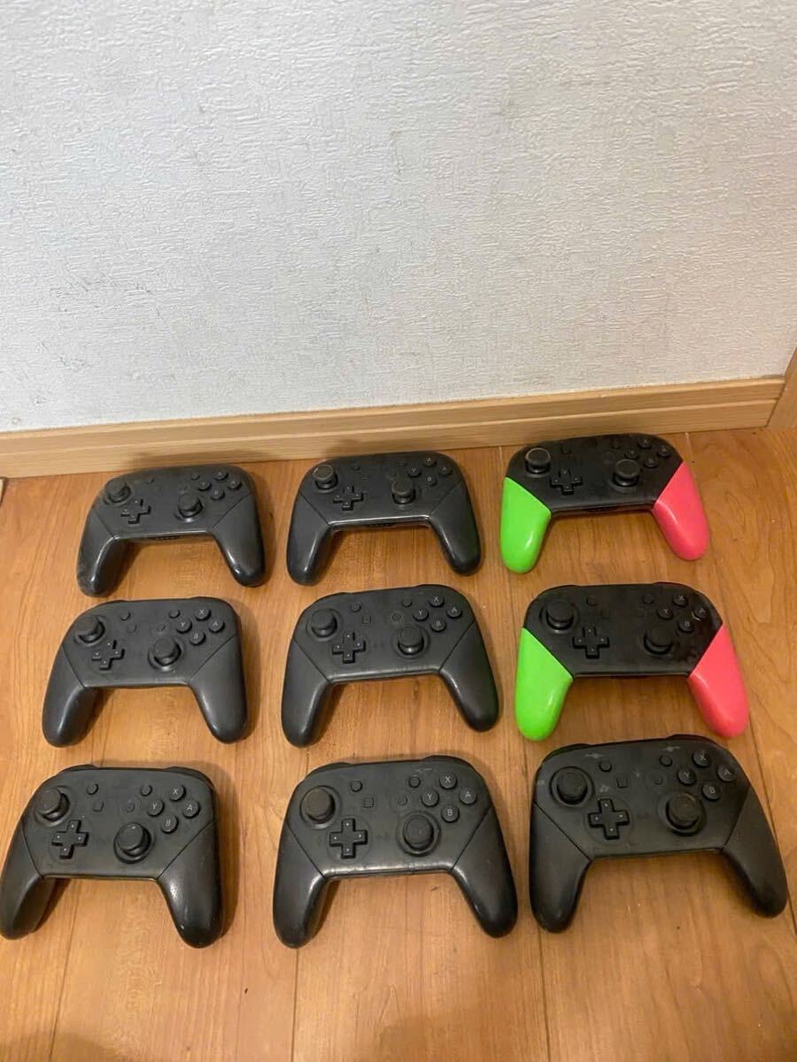 任天堂 Nintendo Switch コントローラー 9個まとめて売る拍卖