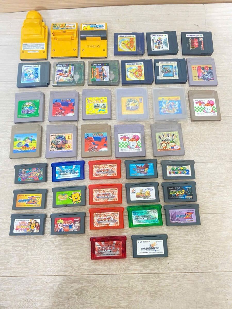 任天堂 ゲームボーイ ソフト 40枚まとめて売る拍卖
