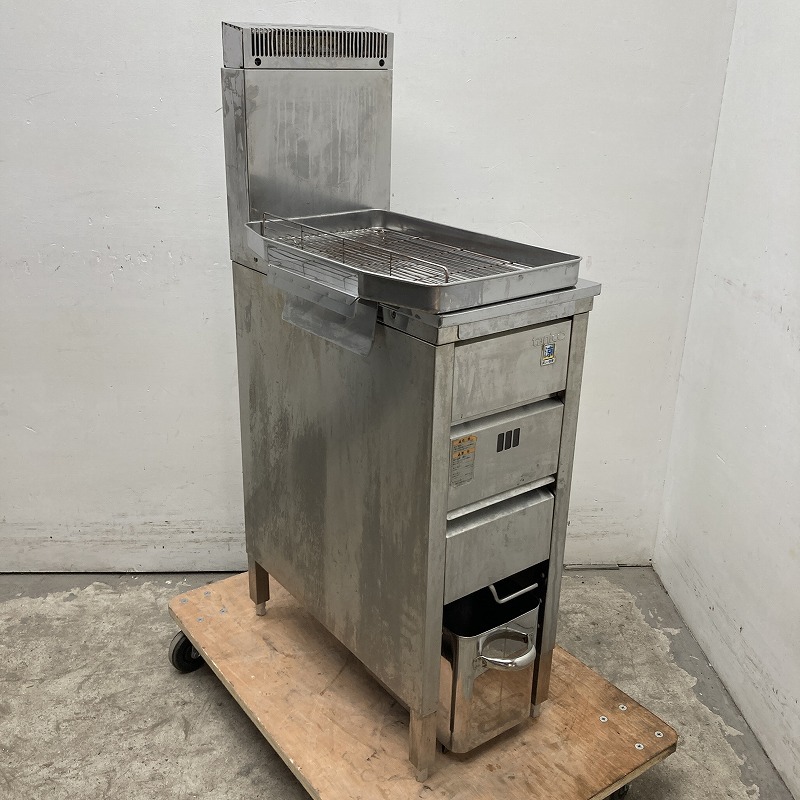 ★EJ1703 | ガスフライヤー 2019年製 タニコー 都市ガス TGFL-30C W300×D600×H800(BG1160)mm 中古 業務用拍卖